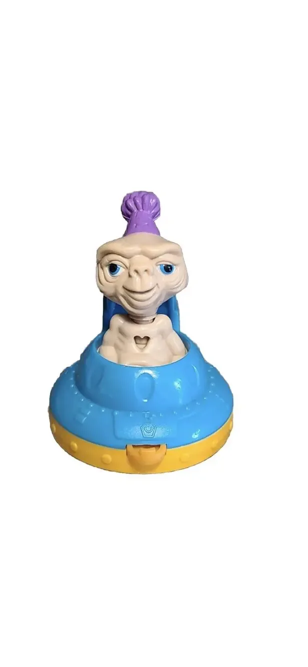 E.T Flying Saucer Space Ship VGR McDonalds action toy